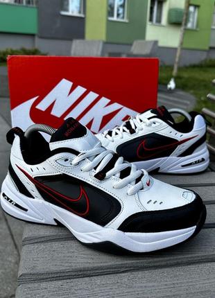 Nike air monarch iv (white black red)