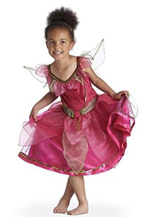 Платье феи, колдуньи, принцессы, с крыльями на девочку, детский