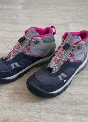 Термо ботинки зимние quechua waterproof  37 размер