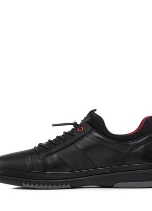 Туфлі чоловічі чорні спортивні 2701