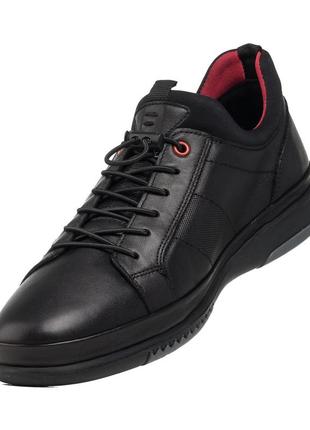 Туфлі чоловічі чорні спортивні 2701