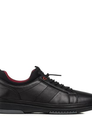 Туфлі чоловічі чорні спортивні 2701