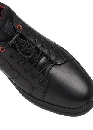 Туфлі чоловічі чорні спортивні 2701