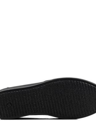 Туфли женчкие черные кожаные 1058тz6 фото