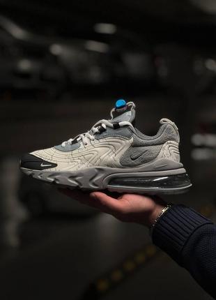 Шикарные стильные кроссовки "nike air max 270 react eng x travis scott"1 фото