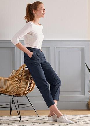 Новые стильные качественные брюки chinos от tchibo нижняя, размер наш 48-50 42 евро