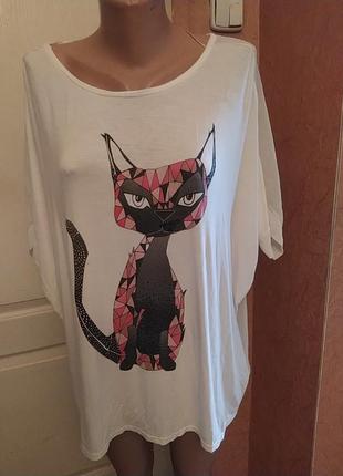 Блузка с котиком