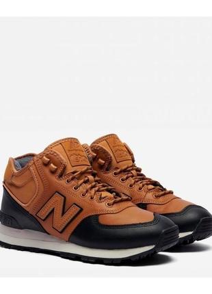 Кросівки new balance 574н чоловічі руді (mh574xb1) (42)4 фото