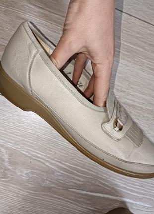 Туфли / лоферы / мокасины из натуральной кожи5 фото