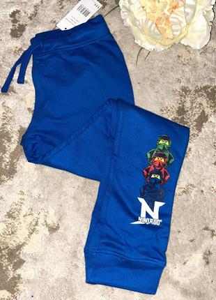 Спортивные штаны ninjago 100% коттон 160размер: 110/1161 фото