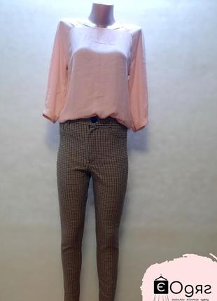 Блузка, с длинными рукавами, гладкая как шелк, розового цвета1 фото