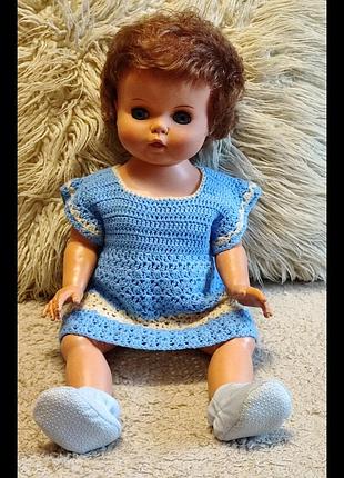 Большая винтажная  английская кукла