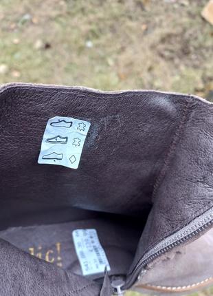 Распродажа демисезонные натуральные кожаные ботинки с бахромой8 фото