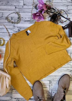 Свитер теплый демисезонный осень зима акрил h&m