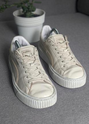 Puma  basket оригінальні жіночі кросівки6 фото