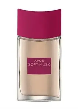 Туалетна вода avon soft musk delice velvet berries для неї