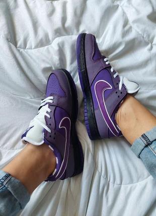 Кросівки nike sb dunk low purple lobster7 фото