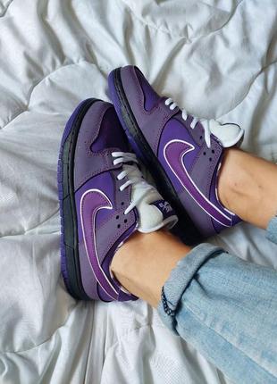 Кроссовки nike sb dunk low purple lobster8 фото