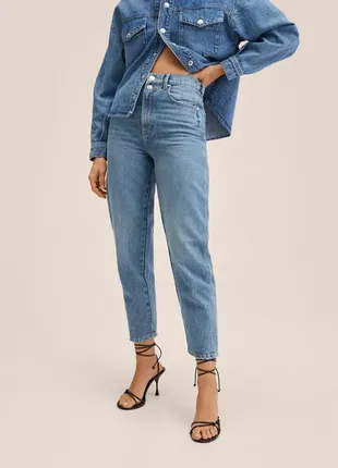 Женские джинсы на высокой талии mom8 фото