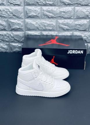 Jordan nike air женские/ подростковые белые размеры 36-413 фото