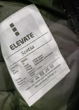 Пуховик мужской, женский плотной набавка elevate scotia, m, спортсерия4 фото