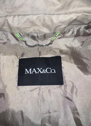 Бежевый тренч плащ max mara max &amp; co6 фото