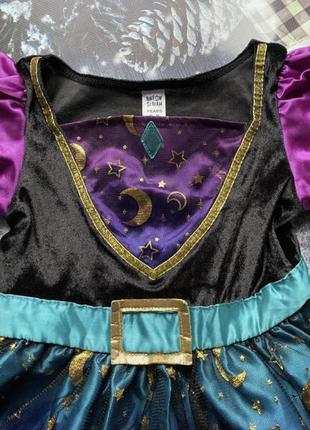 Якарнавальна сукня костюм відьмочка чародійка на хеловін геловін2 фото