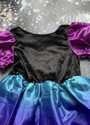 Якарнавальна сукня костюм відьмочка чародійка на хеловін геловін7 фото