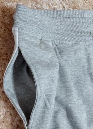 Теплые трикотажные спортивные штаны (на флисе) нитевичка3 фото