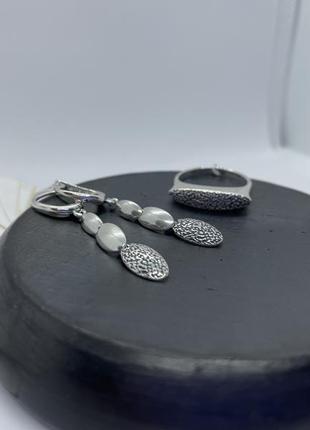 Серебряное колечко 925 проба (серебро, серебро)3 фото