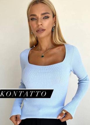 Стильная кофта kontatto в разных цветах