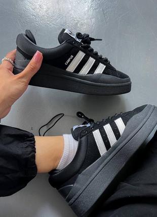 Adidas campus x bad bunny black white  в наличии1 фото