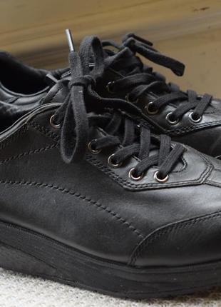 Кожаные кроссовки кросовки  фитнес - обувь кеды мокасины mbt vibram р. 399 фото