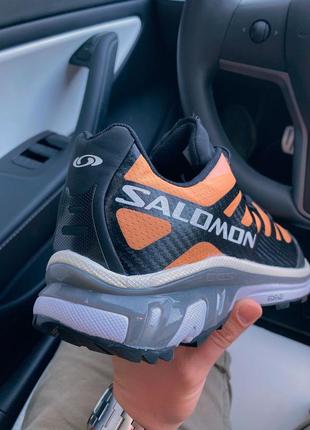 Salomon xt-4 advance brown black white grey4 фото