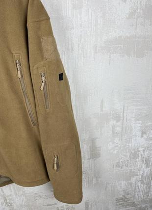 Тактична флісова куртка з капюшоном худі кофта товстий фліс6 фото