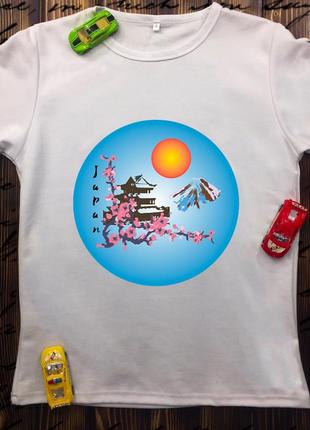Чоловіча футболка з принтом - японія