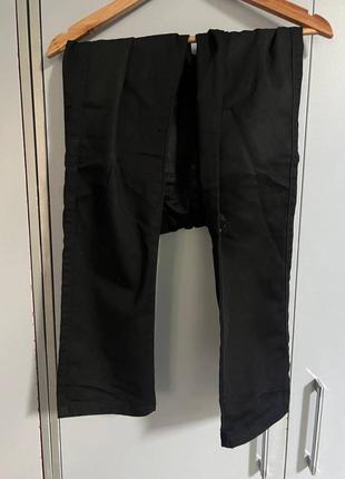 Штаны (брюки) черные.3 фото