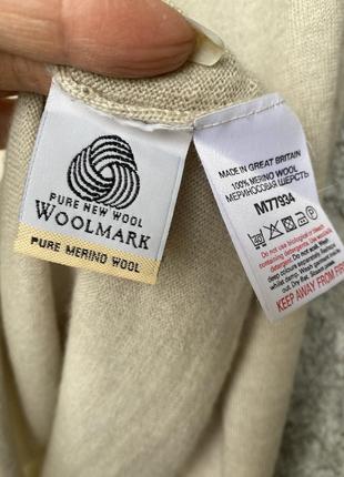 Продажа свитера next 100% мериносовая шерсть.5 фото