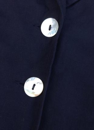 Піджак класичний оверсайз темно-синій best connections4 фото