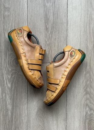 Кожаные кроссовки birkenstock eject