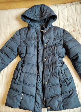 Зимняя куртка на девочку 8-9 лет2 фото