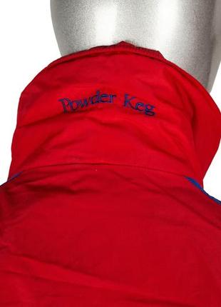 Columbia powder keg винтажная кислотная красная мужская куртка из 90-х5 фото