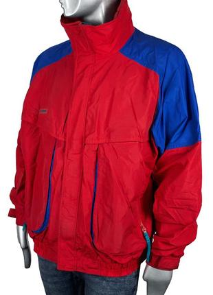 Columbia powder keg винтажная кислотная красная мужская куртка из 90-х2 фото