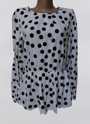 💖💖💖красивая женская кофта, блузка в горох aware by vero moda💖💖💖1 фото