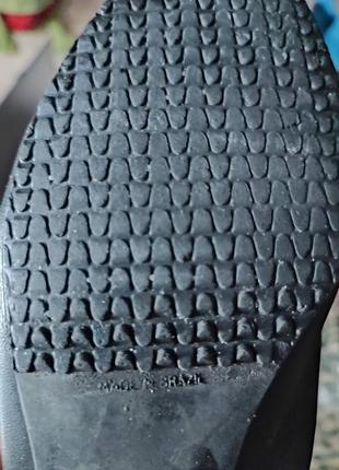 Сапоги чоботи осінні весняні демісезонні шкіряні чулок, 38,5-39 розмір (4400)9 фото