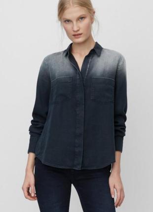 Сорочка Polo Ralph Lauren Niebieski melanżowy T-shirt z logo