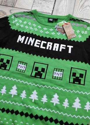 Новая кофта minecraft mojang primark2 фото