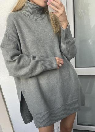 Кофта светр гольф кардиган xs s zara