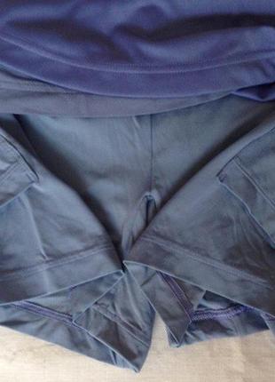 Теннисная юбка с шортиками adidas3 фото