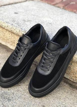 Стильні чоловічі туфлі, круті кеди шкіряні кросівки, мужские кожаные кроссовки, кеды, туфли топ качество lux